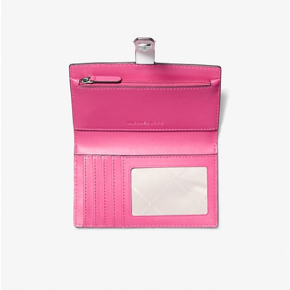 MICHAEL KORS - Greenwhich Medium Zebra Signature Logo Wallet - Picture 2 of 4